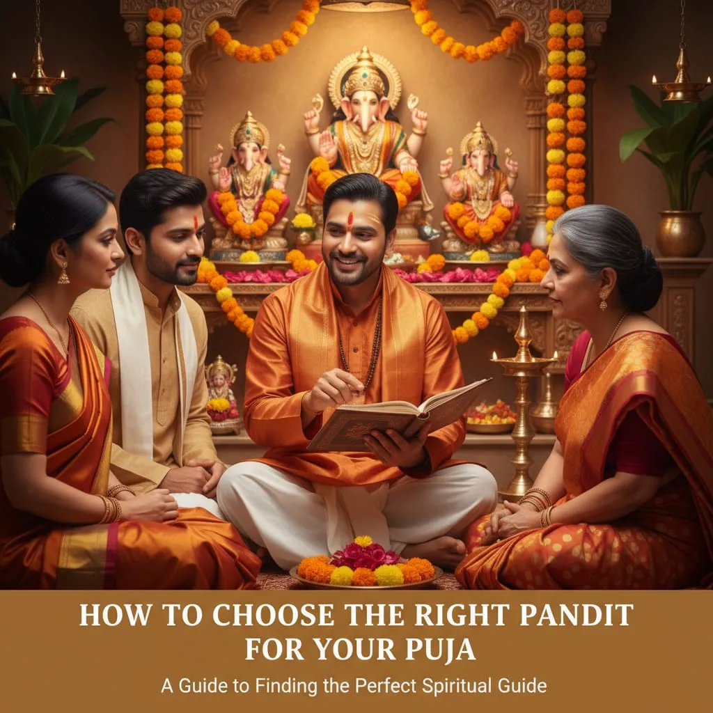 How to Choose the Right Pandit for Your Puja