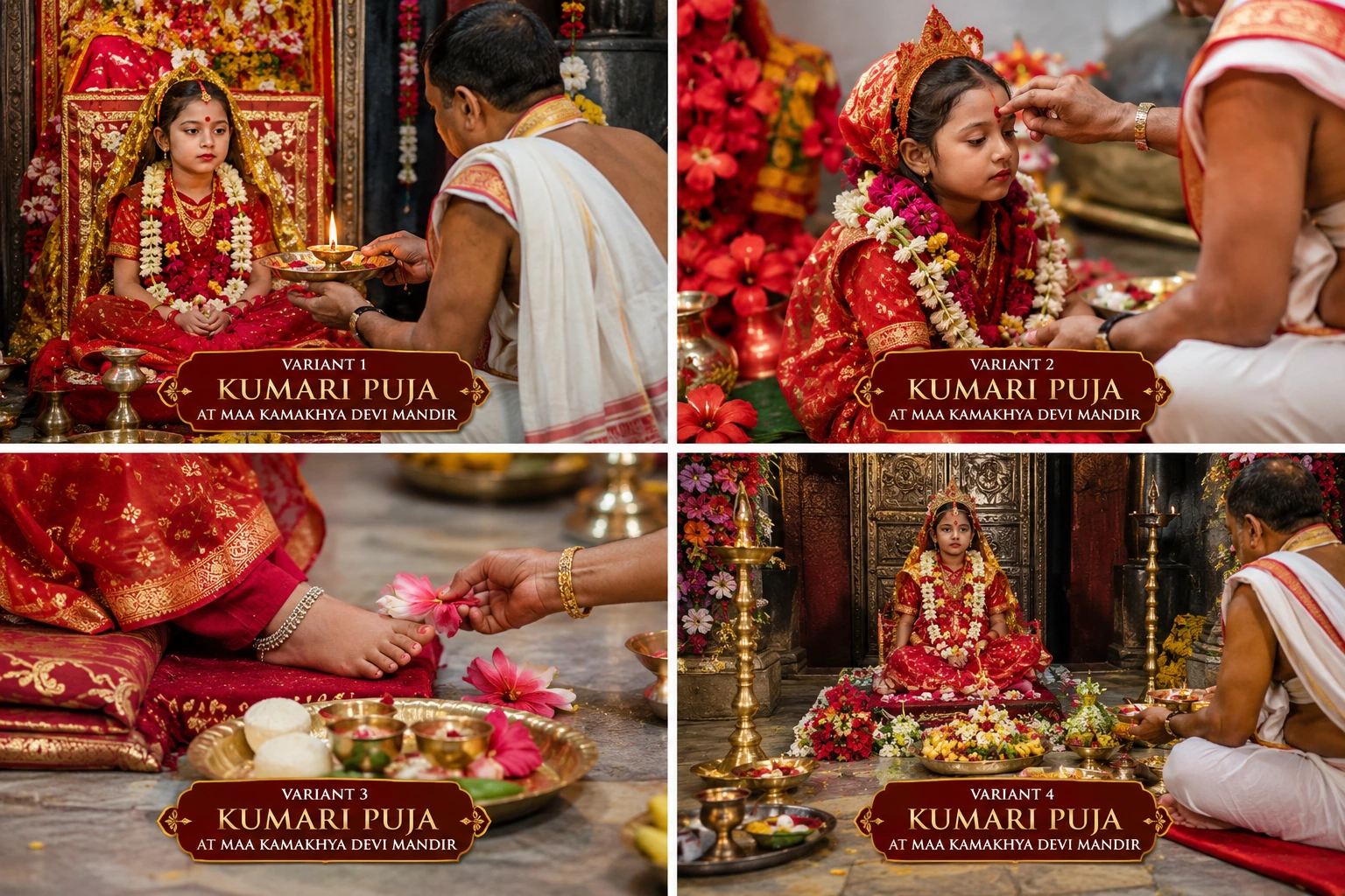 Kumari Puja at Maa Kamakhya Devi Mandir